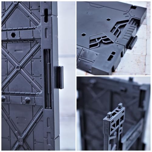 Plastic Model Display Items Set (Plastic Model Gundam Interlocking Display Base x2, Customization Stickers x2, Nippers) - style: Base x2, Stickers x2, Nippers