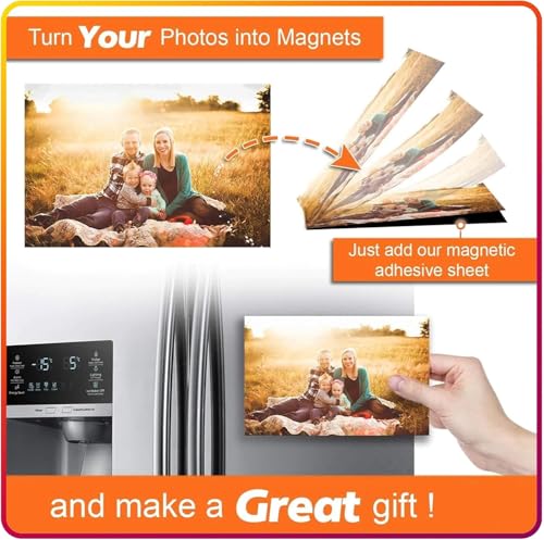 Magnetic Sheets Non-Adhesive 5" x 7" 30 mil - Flexible Magnets, 30 Pack - size: 5" x 7"