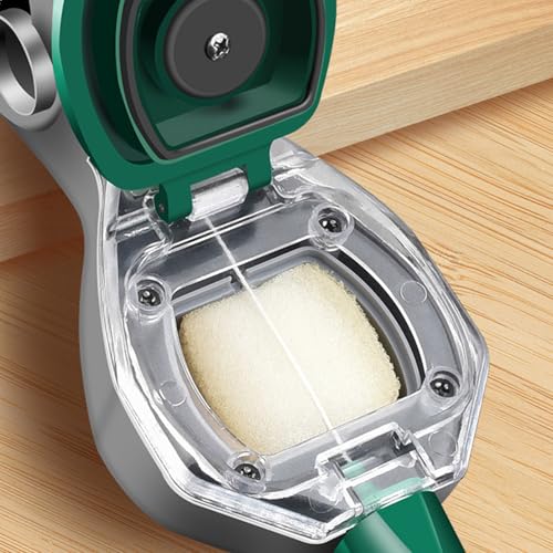 UncleS Inks Scriber Line Marker Tool With Easy Manual Winding High Precisions Line Tool For Woodworking And Bricklaying Build In Sponges