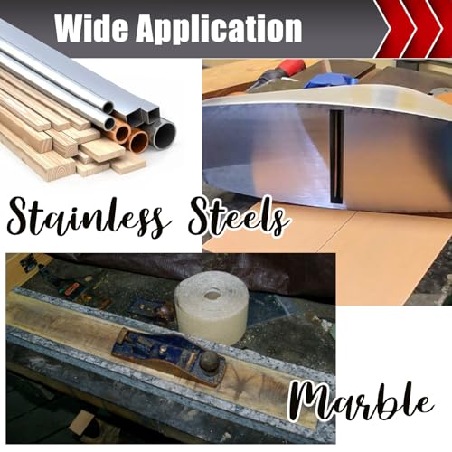 BOSHCRAFT 80 Grit PSA Longboard Sandpaper, 20-Yard Long Continuous Roll 2-3/4" Wide Self-Adhesive Sanding Paper for Auto Body Woodworking Metalworking - size: 80 grit