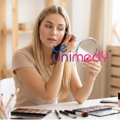 LE UNIMEDY 400PCS/Box Cotton Swabs, Disposable Micro Applicators Brush, Cosmetic Brush, Micro Swabs, Microswabs 2.5mm Blue - size: 2.5mm, Blue
