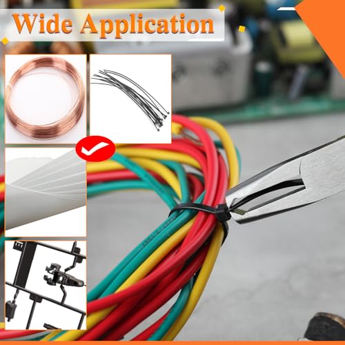 SPEEDWOX 5" Transverse End Cutter With Flush Jaw 7mm SMT/SMD Chip Side Cutting Pliers Front Angle Model Nipper Plastic Model Tools for Quick Removal of PCB Surface Mount Components - style: 7mm
