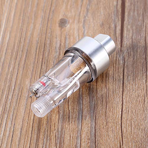 Airbrush Mini Air Filter, Oil-Water Separator, 1/8 Inch Female Threads for Airbrush Hose Connection