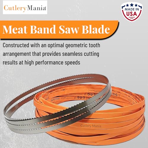 Cutlery Mania 4-Pack Band Saw Blade (Bone-in) 5/8x.022x3TPIx96 inch - size: 96 inch