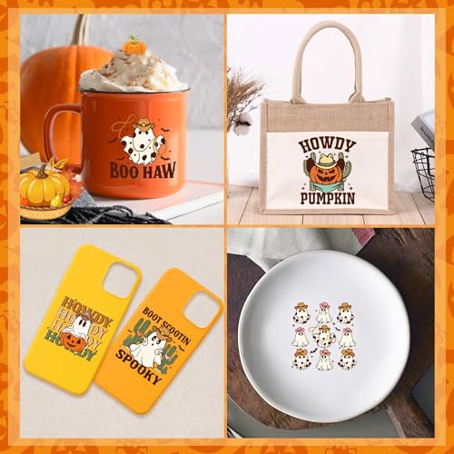 Halloween UV DTF Cup Wraps, Transfer Stickers for Glass Tumblers - color: Halloween725