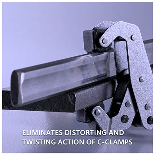 Cantilever No-Twist Deep Throat T-Handle Multi-Purpose Lever Clamp, CTC-2" - size: 2"