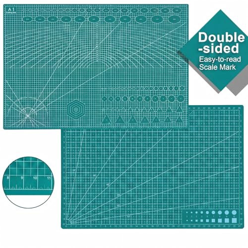 THMINS Self Healing Cutting Mat, 24 x 36 in, Green Cutting Mat,A1 - size: 24"×36"