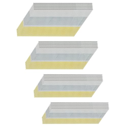 HW HAMWOO 15 Gauge Finish Nails,1-1/4",1-1/2",2",2-1/2",2000pcs - size: Assembly--2000pcs