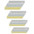 HW HAMWOO 15 Gauge Finish Nails,1-1/4",1-1/2",2",2-1/2",2000pcs - size: Assembly--2000pcs