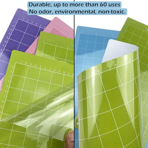 ReArt Standard Mat Adhesive Cutting Mat 6 x 12 Inch For Expression Machine - 3 Pack