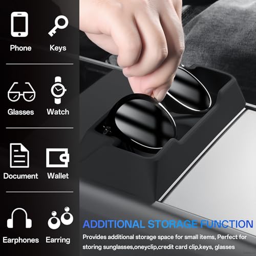 Sunglass Holder for Tesla Model Y Juniper 2026 2025 Model Y L