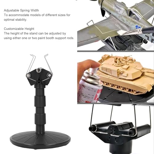 Spray Work Painting Turn Table Stand Paint Spraying Work Stand Paint Spraying Turntable Spray Work Painting Stand ABS Adjustable Height Spray Work Painting Turn Table Stand