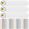 150 Pcs Painting Brushes Palettes Set Paint Party Favors, Black - color: Black