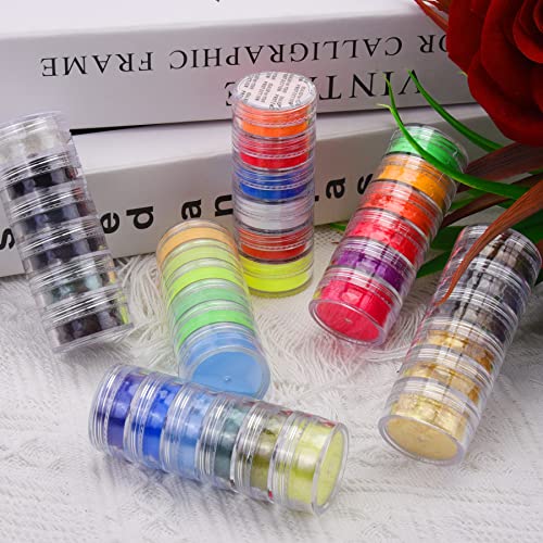 Duufin Pigment Powder for Nails 36 Colors Nail Pigment Powder - color: Fresh