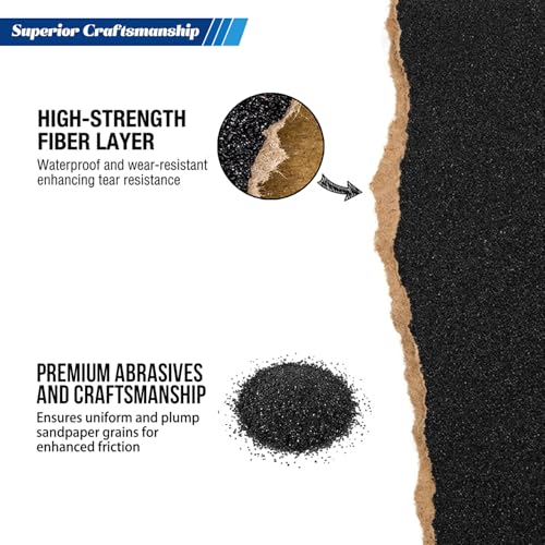 21-Sheets 1200 Grit Sandpaper, 9 x 3.6 Inch Wet Dry Sand Paper Assortment Pack, Silicon Carbide Abrasive Sanding Sheets for Automotive Car Paint Metal Wood Furniture Crafts Polishing - size: 9x3.6 inch, style: 1200Grit 21 Pcs