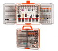 HARDELL 508PCS Rotary Tool Accessories Kit for Sanding Polishing - color: Orange