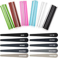 Honoson 70 Pcs Sanding Sticks Polishing Sticks Fine Sanding Twig Coded Abrasive Sand Twig for Plastic Model Assorted Metal and Wood Sand Tool Accessory for Craft(Low Grits Rating,Water Drop) - style: Water Drop