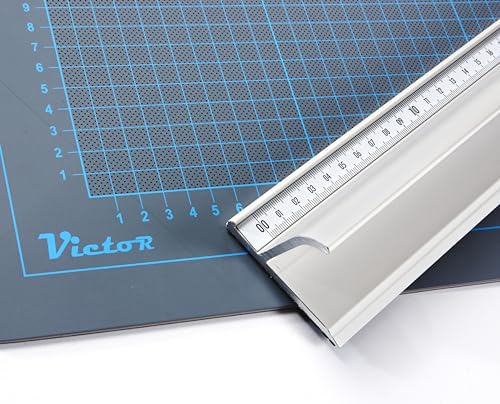 Victor 12-Inch Professional Aluminum Safety Ruler Durable Safety