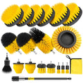 Holikme 20 Pack Drill Brush Set with Soft Detail Brush and Cleaning Cloth