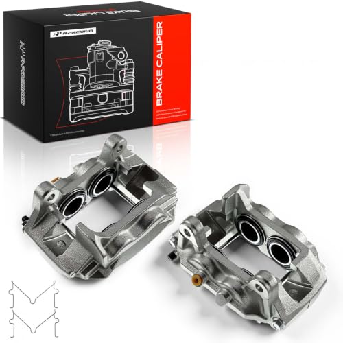 A-Premium Front Left and Right Side Disc Brake Caliper - style: Casting# S13WE Front Driver and Passenger