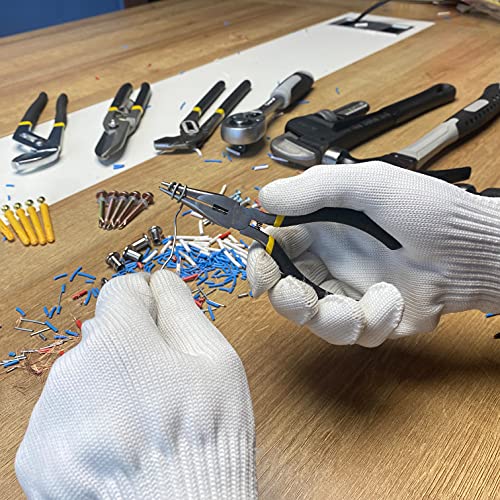 BOOSDEN 5 Inch Small Needle Nose Pliers 5 Pack Mini Jewelry Plier Bulk - size: 5" (5 Pack)