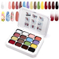 Gradient Painting Gel, 16 Colors Ombre Nail Polish - color: 16*VelvetSpectrum Studio