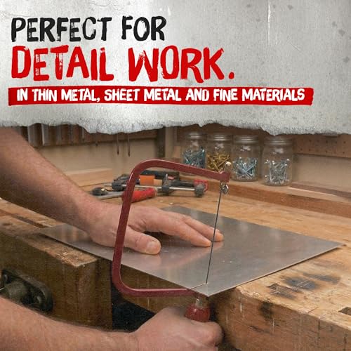 PRODIAMANT Fretsaw Blades 130mm Size 0 Very Fine, Wood, 12-Pack - size: Size 00 (Very Fine)