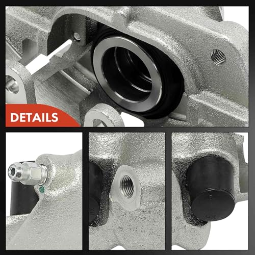 A-Premium Front Left and Right Side Disc Brake Caliper with Bracket - style: Front Driver and Passenger Side