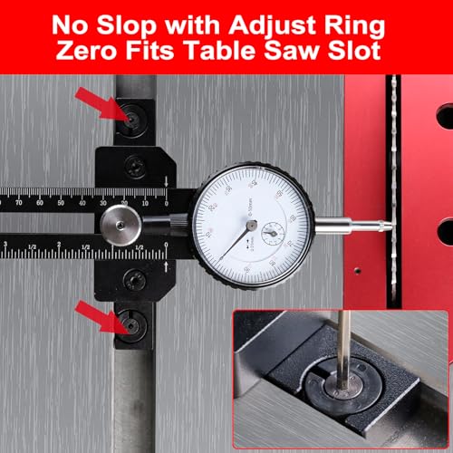 GOINGMAKE Table Saw Gauge Dia Indicator for Table Saw and Band Saw