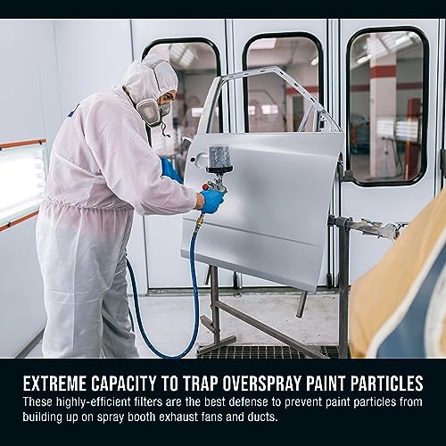 Master Elite Paint Spray Booth Exhaust Filter Pad 20" x 20", Box of 100