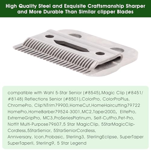 2Pack Clipper Blades for Wahl 5-Star Senior Magic Clip - size: 2PACK