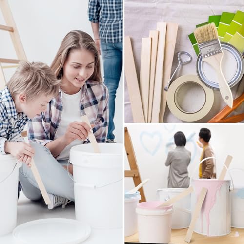 30 Pcs Wooden Paint Stirrers,12 Inch Mixing Sticks
