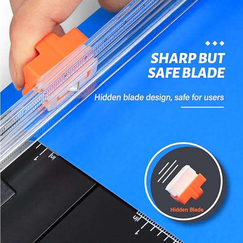 EVTECK 4-Pack Paper Cutter Blades Replacement for Paper Trimmer Slider