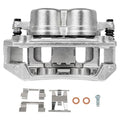SCITOO Front Right Disc Brake Caliper With Bracket 18B4634 Silver - size: Front Passenger[18B4634]