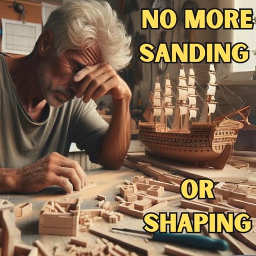 Model Shipways Beautiful Blocks 1 Sheave Wood Block 20 Pack (2.0mm) - size: 2.0mm