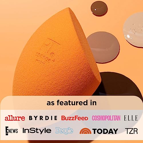 Real Techniques Miracle Complexion Sponge & Travel Case Duo, 2-Piece Set - style: Miracle Complexion Sponge + Travel Case, 2 Count