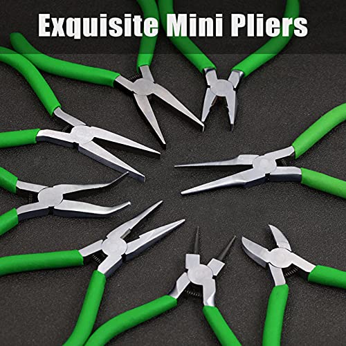 Round Nose Pliers 4" Precision Jewelry Making Pliers with Smooth Jaws for Wire Looping & Beading - style: ‎Round Nose Plier