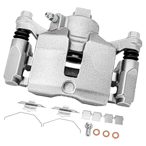 cciyu Rear Right Disc Brake Caliper Assembly w/Bracket 18B4645 - size: Rear Right[18B4645 ]
