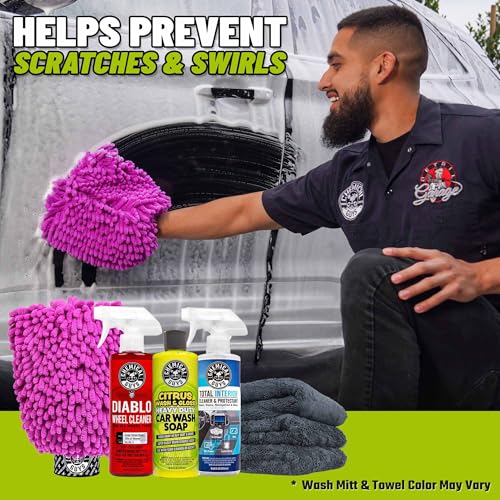 Chemical Guys, Car Wash & Interior Detailing Kit, Soap, Cleaner & Towels - style: KIT + BAG