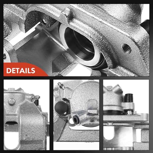 A-Premium Front Right Passenger Disc Brake Caliper with Bracket - style: Front Passenger Side