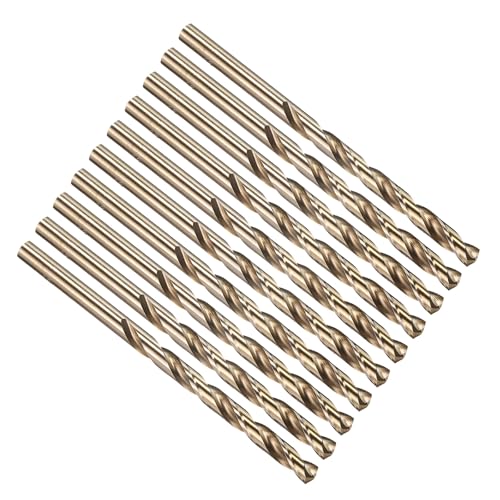 PATIKIL Micro #10 Drill Bit 4341 High-Speed Steel for Thin Metal 10 Pack - size: #10