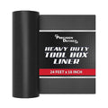 Precision Defined Toolbox Liner Non-Slip Tool Drawer Liner 24ft x 18" Black - size: 18"W x 288"L