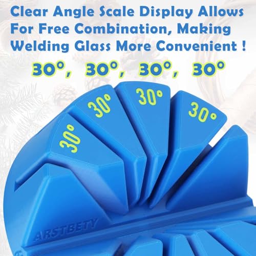 Stained Glass Multi Angle Soldering Jig with Hand Foiling Tool