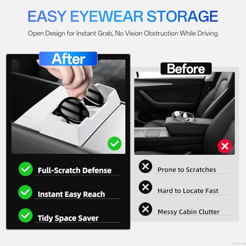 Sunglasses Holder for Tesla Model Y Juniper 2026 2025 Model Y L