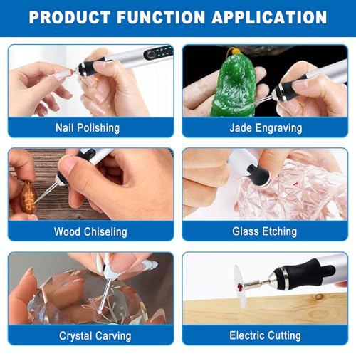 Hgrotp Engraving Pen for Metal Wood Glass Plastic