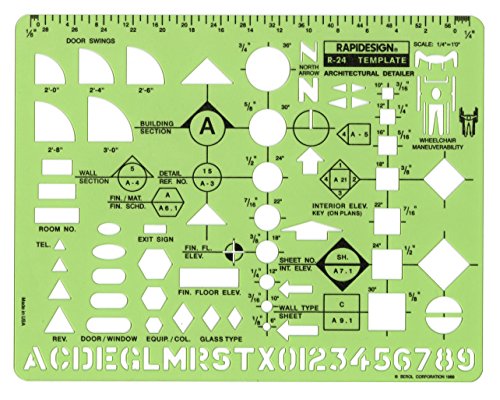 Architectural Detailer Template, 1 Each (R24) - style: Architectural Detailer