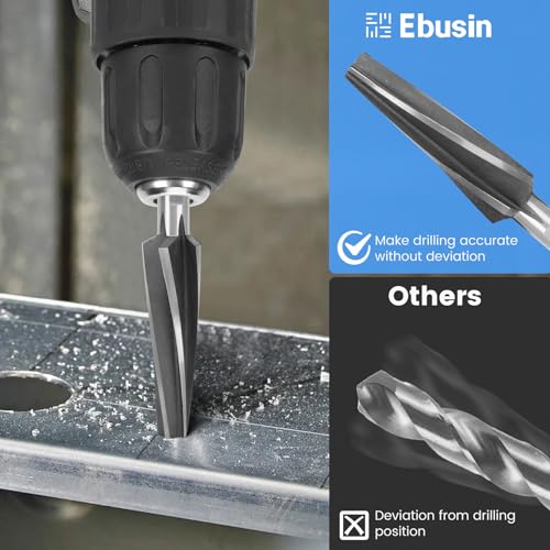 Ball Joint Reamer, 10 Degree 6542 HSS Tapered Tie Rod Tool - style: Drill