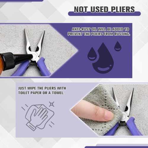 5 Inch Slim Long Nose Pliers, Chain Nose Pliers - size: 5" Slim Long Nose Pliers Serrated Jaw