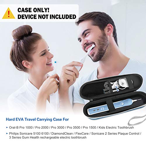 ProCase Toothbrush Travel Case for Oral-B & Sonicare -Navy - color: Navy
