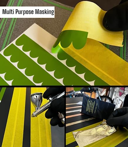 LiME LiNE Masking Tape, Automotive Grade 1.5" and 3/4"(Combo Pack) - style: Combo Pack